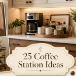 25 Beautiful Coffee Station Ideas for Every Space and Style