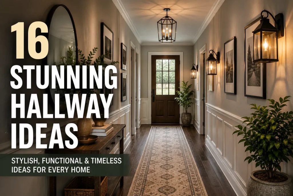 16 Stunning Hallway Ideas for a Beautiful, Finished Home