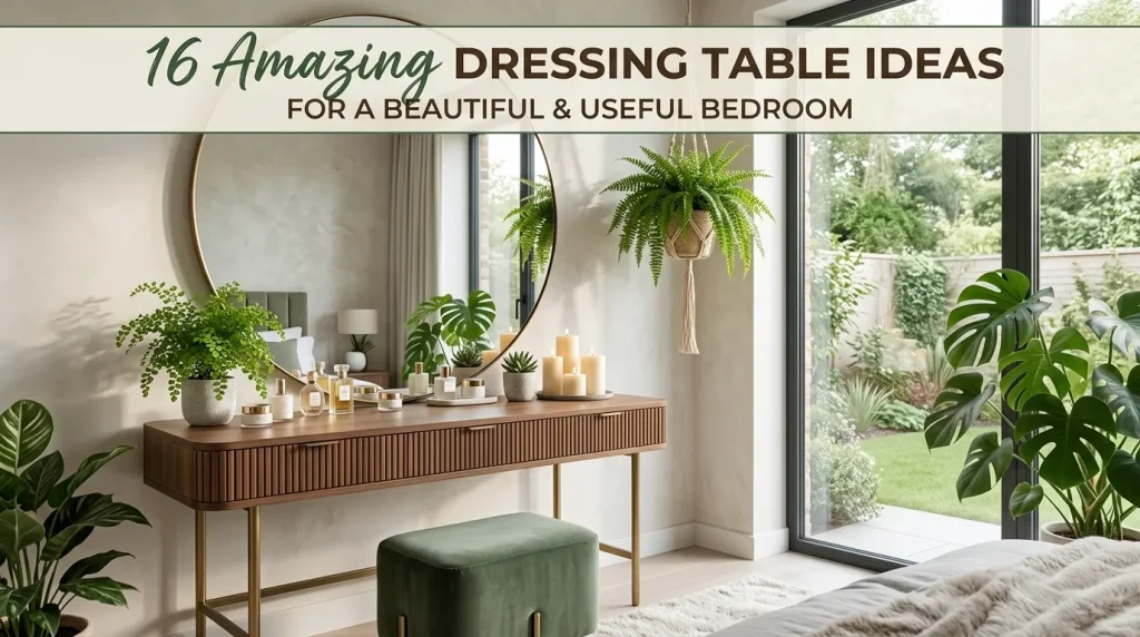 Amazing Dressing Table Ideas for a Beautiful and Useful Bedroom