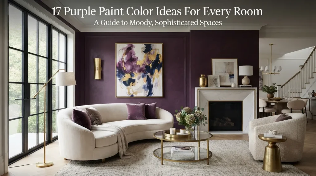 17 Purple Paint Color Ideas for Every Room