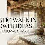 13 Rustic Walk In Shower Ideas With Natural Charm