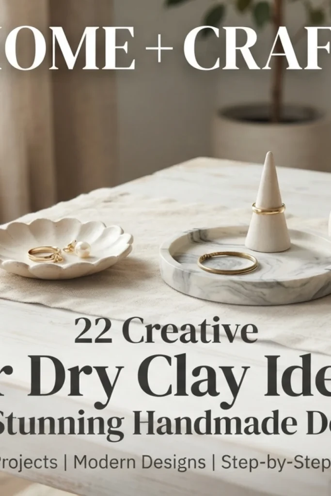 22 Air Dry Clay Ideas That Are Easy, Cute, and Useful