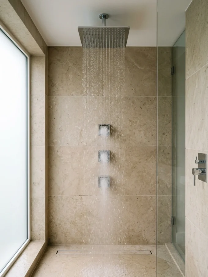 Luxury rain shower with pair the rain shower with body sprays featuring keep the.