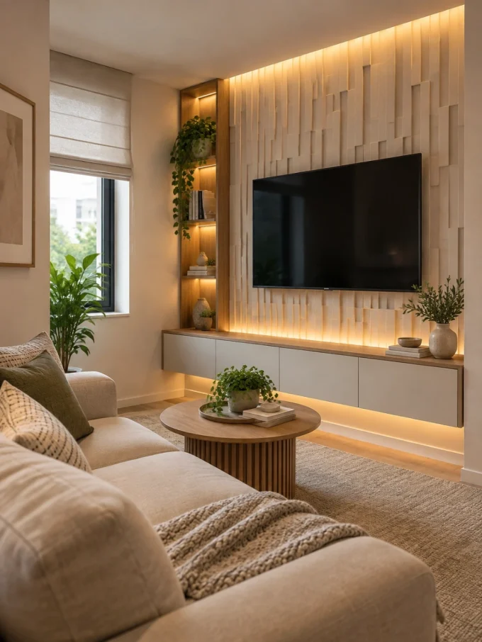 Unique 3d tv wall with living room 3d tv wall.
